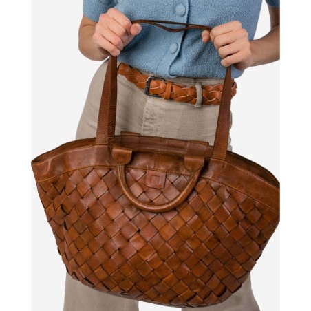 Shoulder bag BIBA Lewisburg de piel
