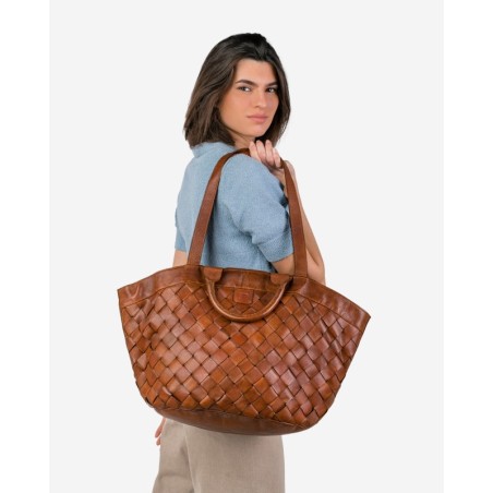 Shoulder bag BIBA Lewisburg de piel