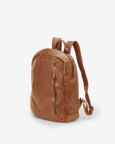Leather backpack BIBA Gary