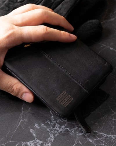 Leather wallet BIBA Gary