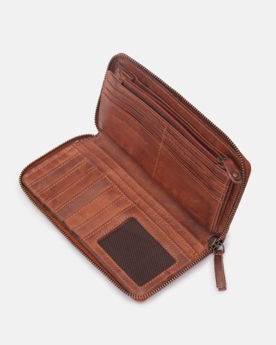 KA14  Kansas collection zipper-around wallet